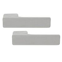 Ручки на розетте M/T Minimal 000030 TIN-C матовый хром